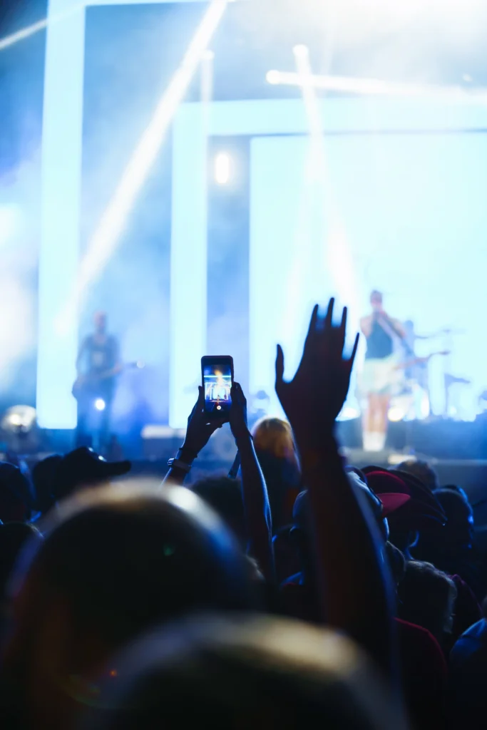 Sonido y la iluminación en los eventos